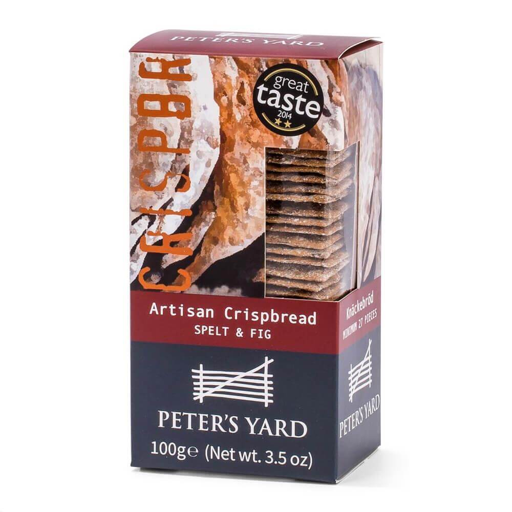 Peter's Yard Spelt & Fig Artisan Crispbread 100g